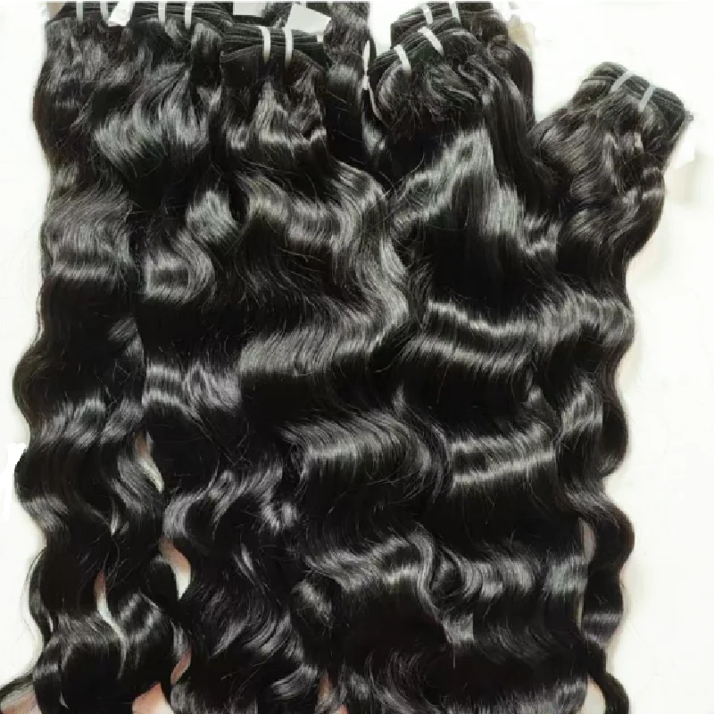Cru solto encaracolado pacotes de cabelo humano indiano 12a grau cutícula alinhada ondulado extensões de cabelo humano trama grande espiral onda pacote de cabelo