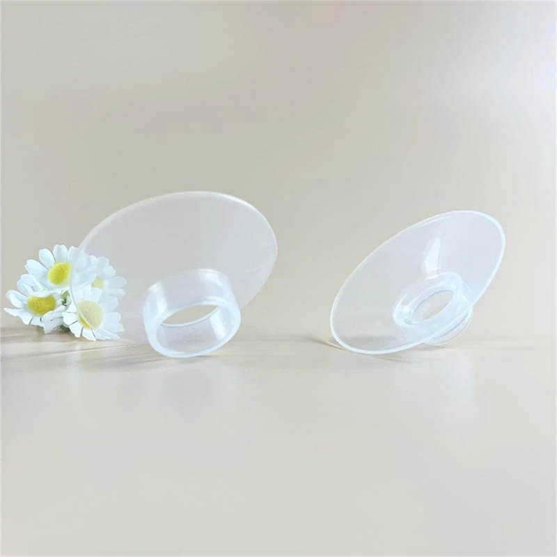 Upgraded Flange Insert Wearable Breast Pump Shield/Flange Insert Milk Collector 14-22mm Breast Pumps Accessories Durable