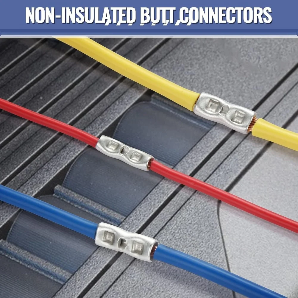 Brass Crimp Connectors Wire Connectors For Complex Wiring Projects Built-in Wire Separator Oxidation Resistant