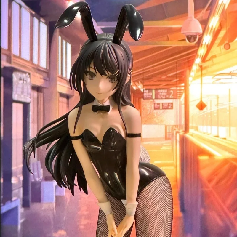 

Оригинальные кролики Furyu Bicute Bunnies Rascal Does Not Dream Of Bunny Girl, 29 см Sakurajima Mai, модель из ПВХ, подарки на день рождения для детей