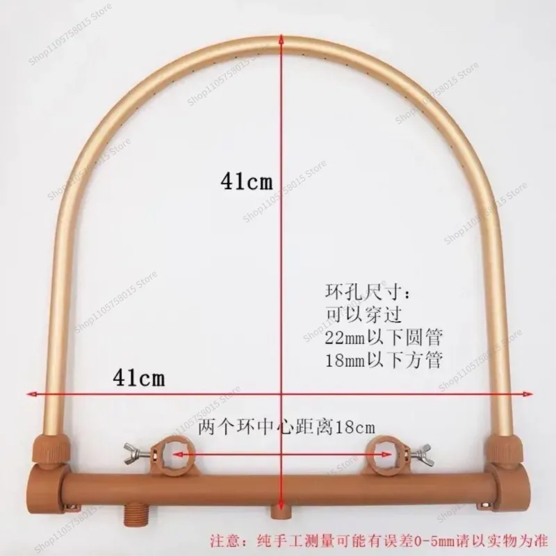For water circulation complete set of dedicated support circulation hair-washing bed accessories for bending pipes