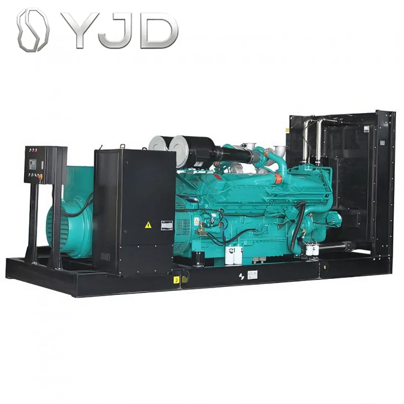 Heavy Duty Cummiins Engine Soundproof 1100kw 1200kw ATS Diesel Generator Set with Container