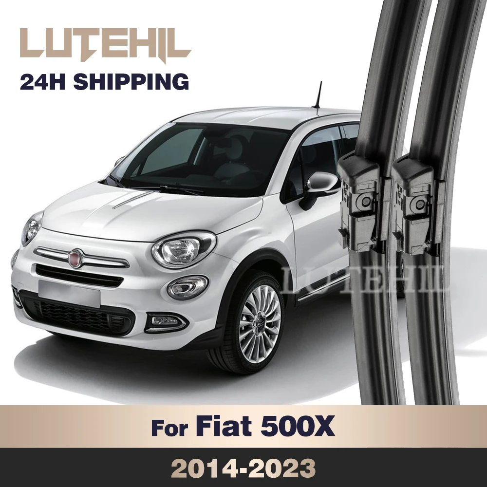 

For Fiat 500X 2014-2023 2015 2016 2017 2018 2019 2020 2021 2022 Wiper Front Wiper Blades Windshield Windscreen Window 26"+14"