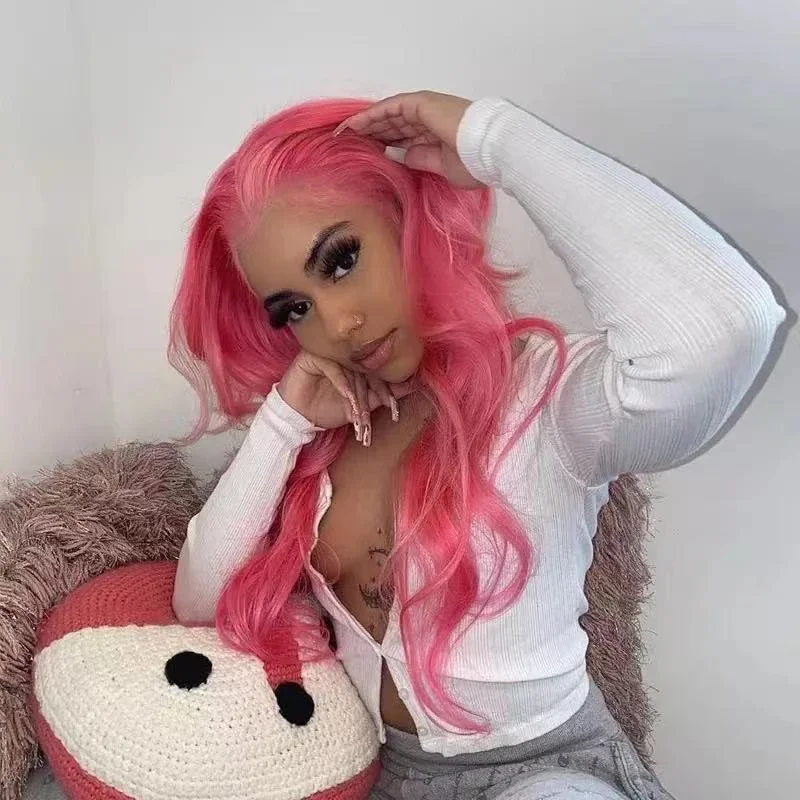 Concert Woman Dress Up Colorful Long Curly Hair Banquet Headwear No Bangs Wig Bar Performance Lady Clothing Match Wave Wig Cover