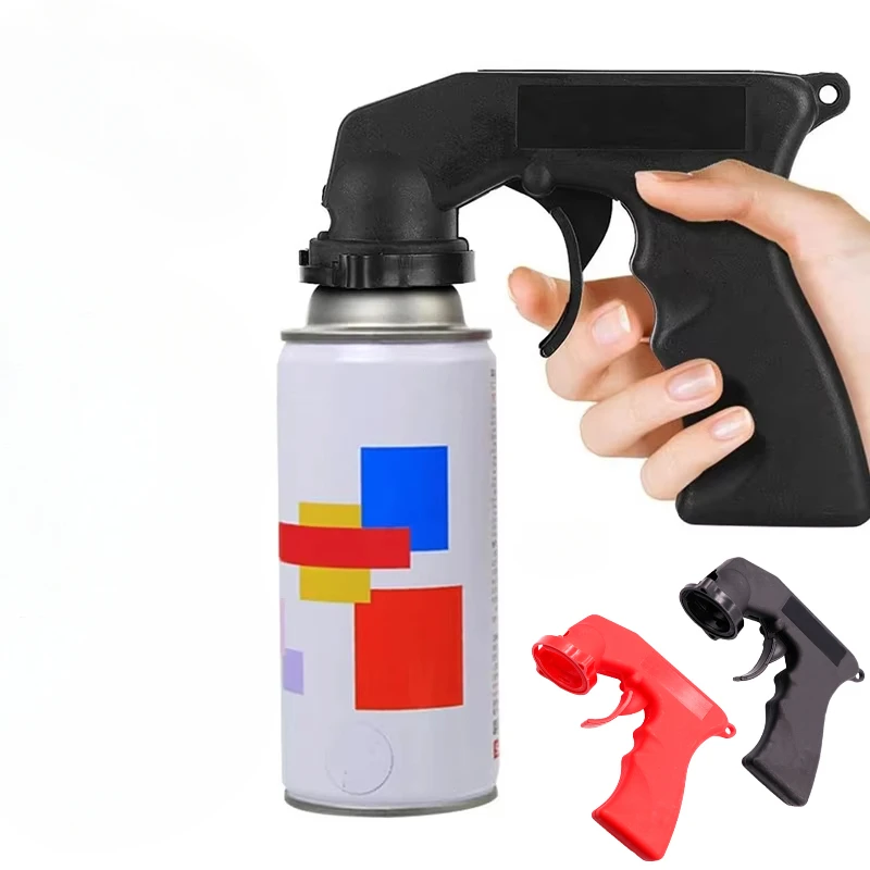 2pcs Car Spray Paint Gun Handle Fully Grasp Color Changing Film Repair Tools Maintain Portable Wheel Hub Printing Assist Pistol