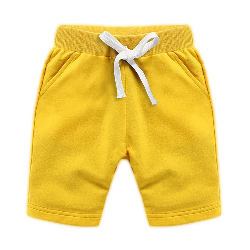 Best Seller Kids Shorts 2-12Years Old Student Sweatpants New Children\'s Casual Short Classic Different Color 3Pcs/Lot Beach Pant