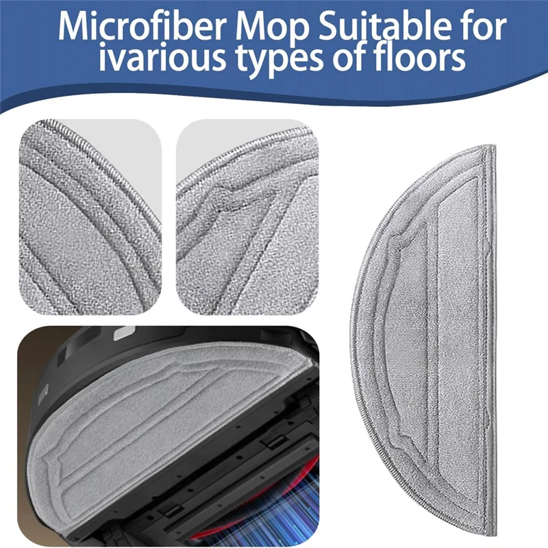 Комплект аксессуаров для робота-пылесоса ABZA, запасные части для Roborock Q10 S5/Q10 S5+/Q10 X5/Q10 X5+