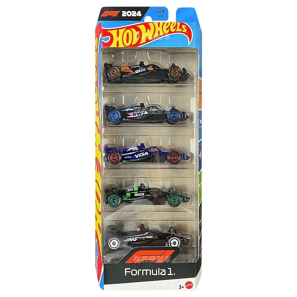 الأصلي الساخن عجلات الفورمولا 1 5-حزمة ماكلارين جبال الألب ريد بول ركلة صابر هاس F1 فريق 1/64 دييكاست تحصيل سيارة لعبة الهدايا