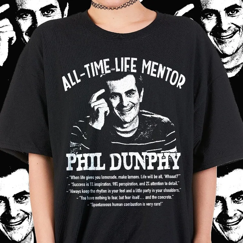 Phil Dunphy Tshirt Modern Family Tshirt  Ty Burrell Tshirt  Summer Men's and Women's Loose and Breathable T-shirt Top