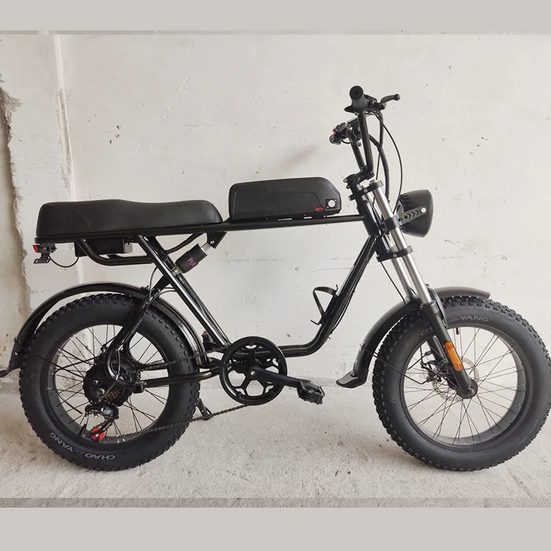 bicicleta elétrica da bateria de lítio da bicicleta 48v500w da montanha da bicicleta da neve de 20 polegadas