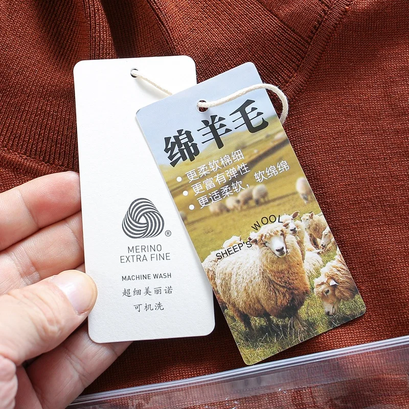 

Мужской свитер из 100% чистой мериносовой шерсти с высоким воротником, круглой горловиной, весна-осень, стильный, молодежный, модный