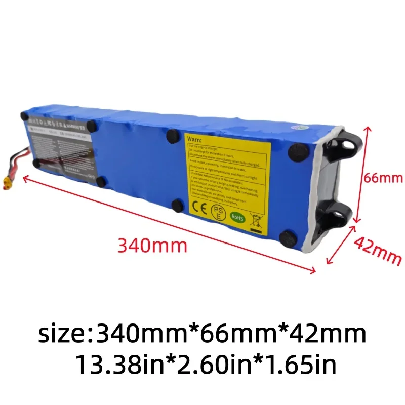 10S3P 36V 10500mAh Battery M365 pro New Electric Scooter bicycle Battery 18650 Lithium-ion battery pack with BMS