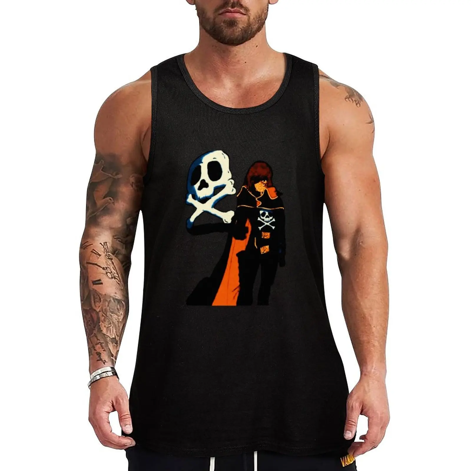 

Albator 84 classique Tank Top Moisture Wicking Sports Tank Top Running Workout Shirt
