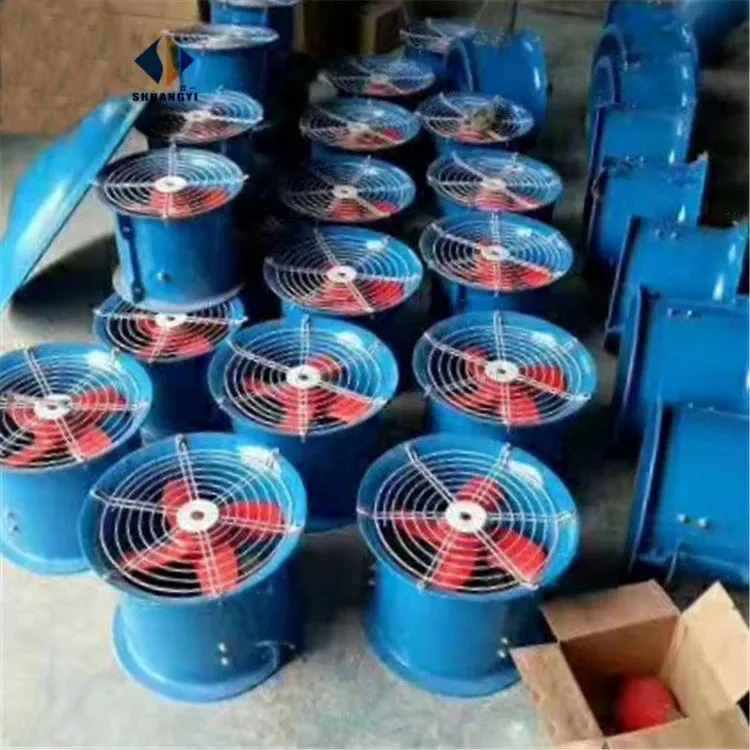 Lâminas de ventilador, materiais resistentes ao calor, exaustor de fluxo axial, ventilador de duto de alumínio à prova de explosão de alta temperatura