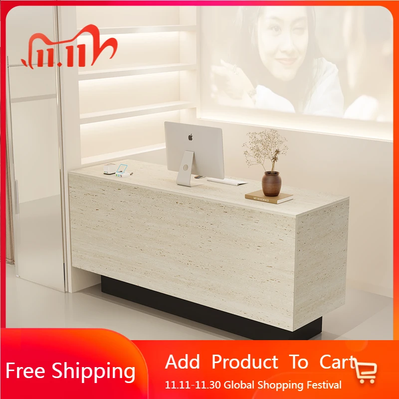 

Salon European Reception Desks Company Restaurant Welcome Reception Desks Beauty Corner Comptoire Accueil Commercial Furniture