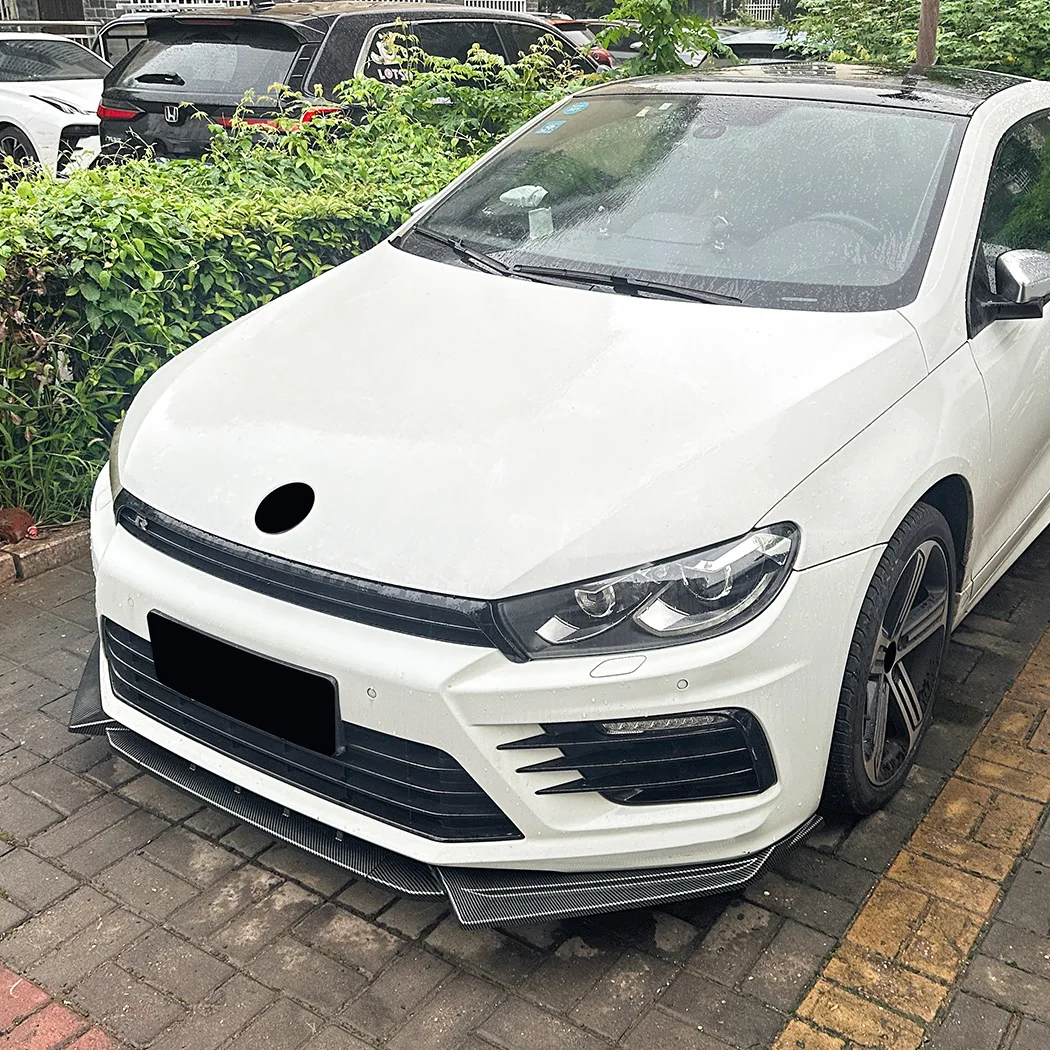

Для Volkswagen Scirocco Scirocco MK3.5 R 2015+ Передний спойлер, нижний сплиттер, модификация, комплект обвеса кузова автомобиля