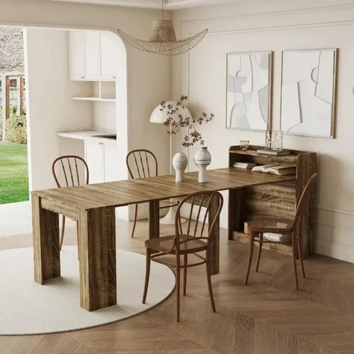 다기능 벽 접이식 식탁, 가정용 소형 아파트 식탁, 공간을 차지 않는 식탁 