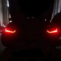 Icedriver for AUDI A6 C7 S6 DRL RGB multicolor LED boards 2016-2019 daytime running lights Red Blue RGBW Demon Eye lighting bulb