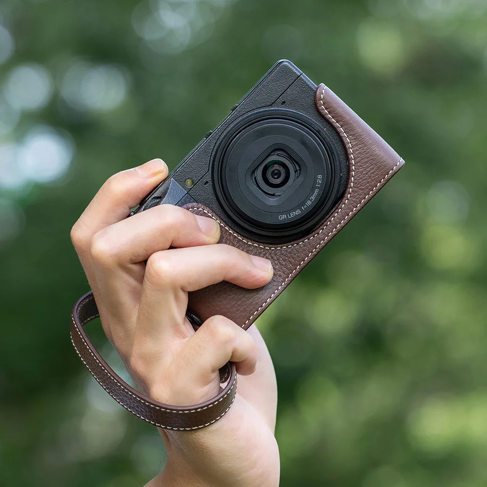 GRIII GRIV Retro Genuine Leather Case Bag Cover for Ricoh GR3 GR3X GRIIIX GRIII Case GR3 GR4 Handmade Camera Bag Protective Case