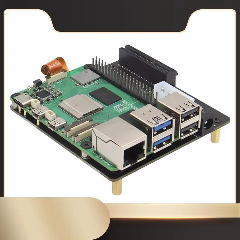 

X1010 Expansion Board Pcie FFC Connector To Standard Pcie X4 Slot Expansion Board For Raspberry Pi 5 US PLUG-N36R