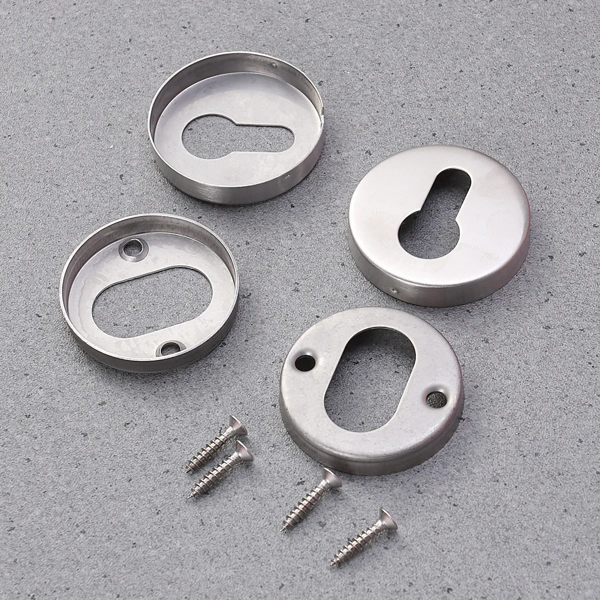 

Пара защитных накладок на замок с матовой отделкой, сверхпрочные, устойчивые к атмосферным воздействиям, аксессуары для дверей