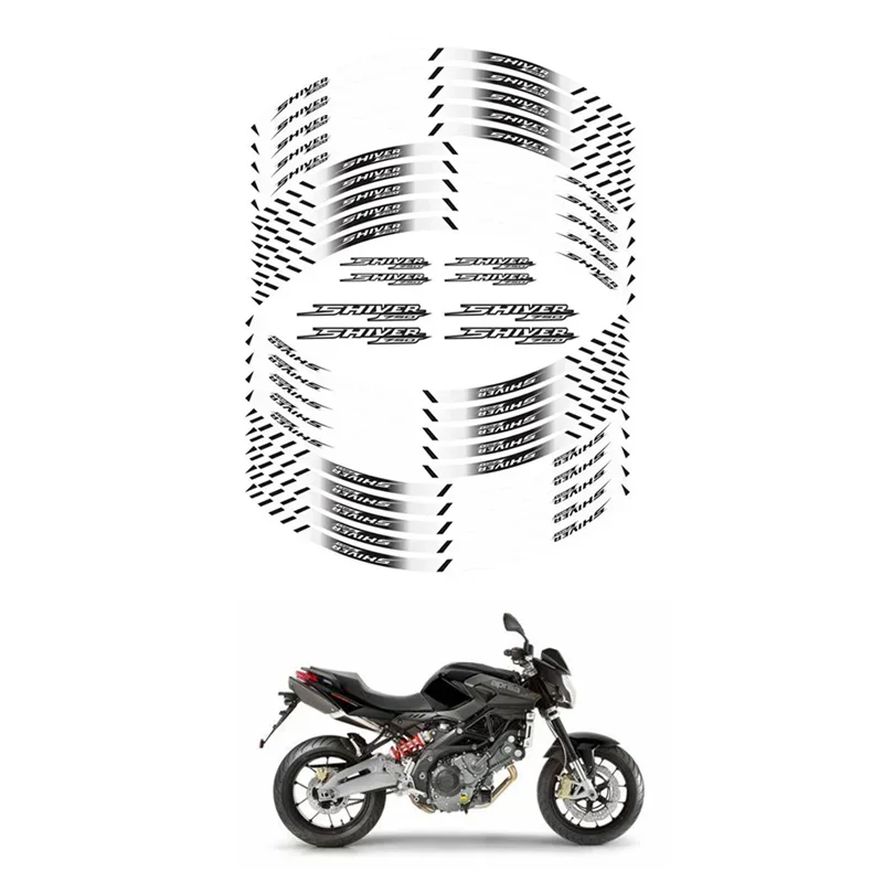 FOR APRILIA Shiver750 Moto Parts Contour Wheel Decoration Decal Sticker - A