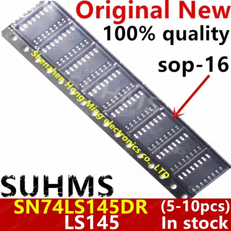 (5-10piece)100% New SN74LS145DR 74LS145 LS145 SOP-16