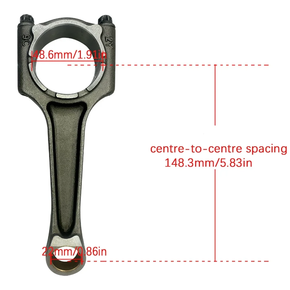 4PCS Connecting Con Rod New Set FOR BMW 1 2 3 4 X1 X2 MINI 1.5L 1.5 L T L4 GAS B38B15A B38A15F 2014-2023 11248623416 11248623420