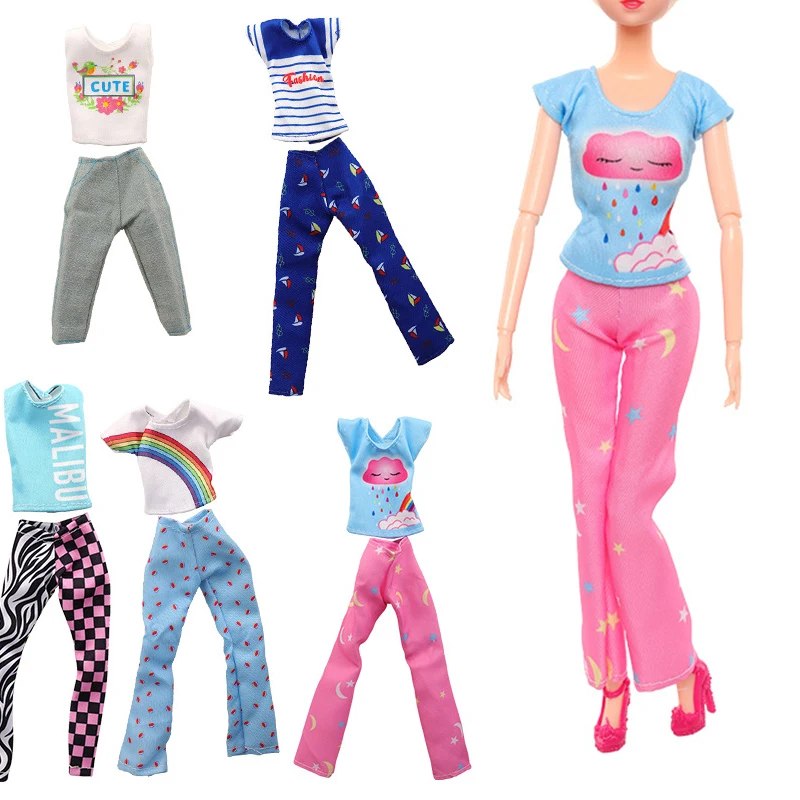 

Одежда для куклы, наряд, детские игрушки, Миниатюрные аксессуары для куклы Барби 1/6, подарок для девочки «сделай сам», повседневная одежда