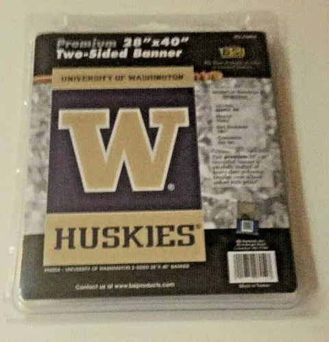 NCAA University of Washington Huskies 2-SIDED 28