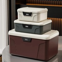 Password Lock Safe Box Passport Document Cash Organizer Case Household Valuables Privacy Security Jewelry Storage Safe Box