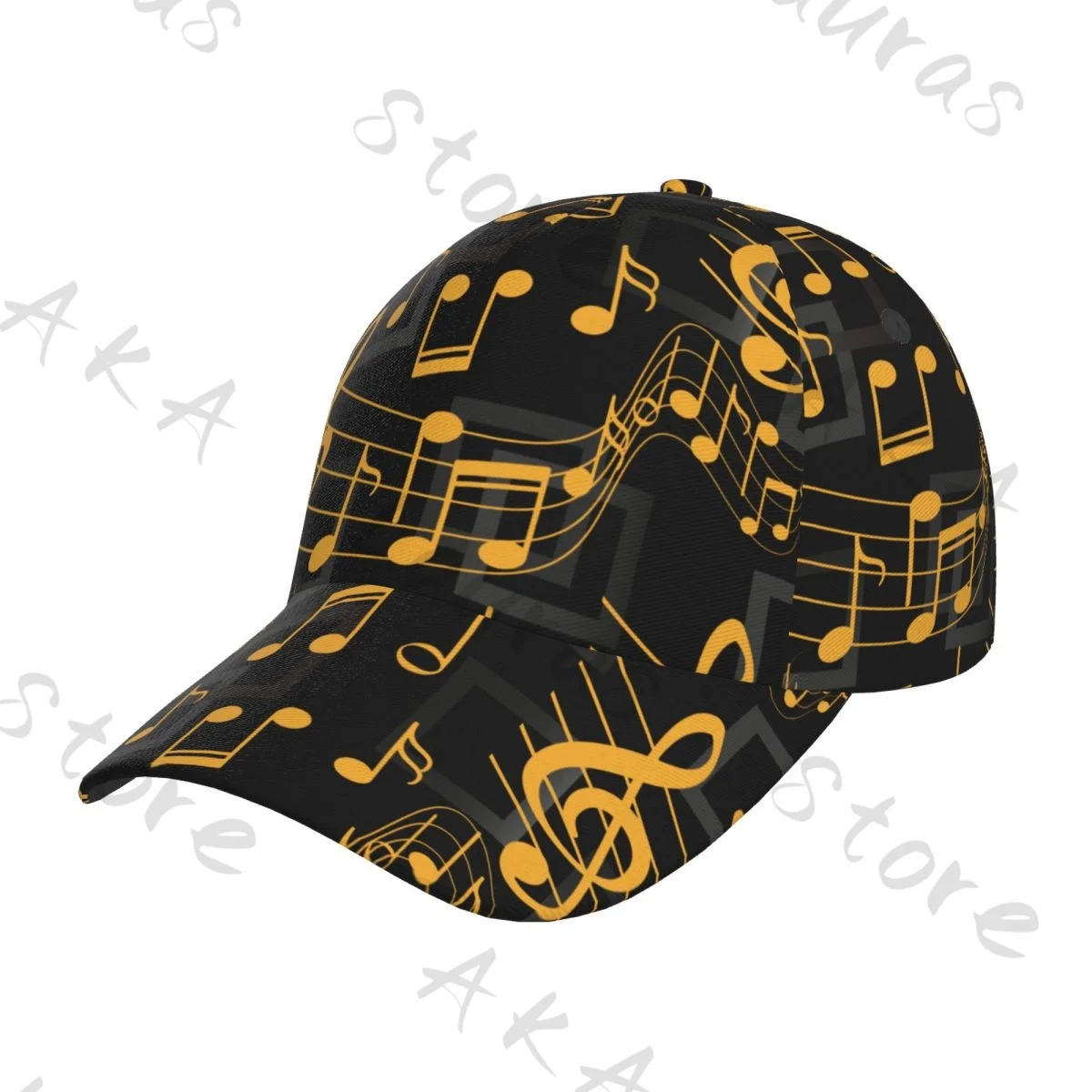 Baseball Cap Abstract Music Note Hat New Fashion High Quality Man Racing Motorcycle Sport Hats