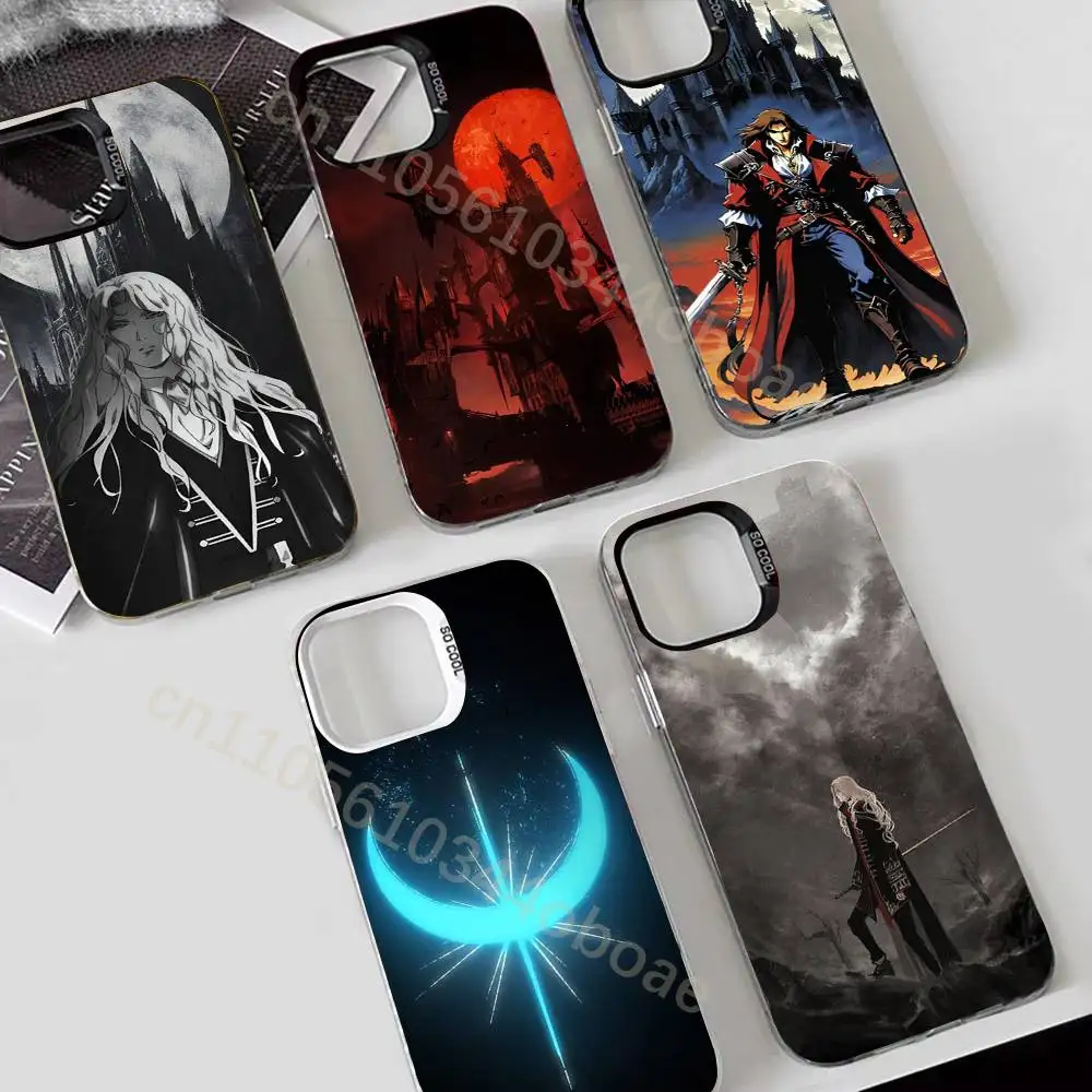 C- Castlevania series Phone Case For iPhone 17,16,15,14,13,12,11,Pro,Max,Plus Shockproof Cover