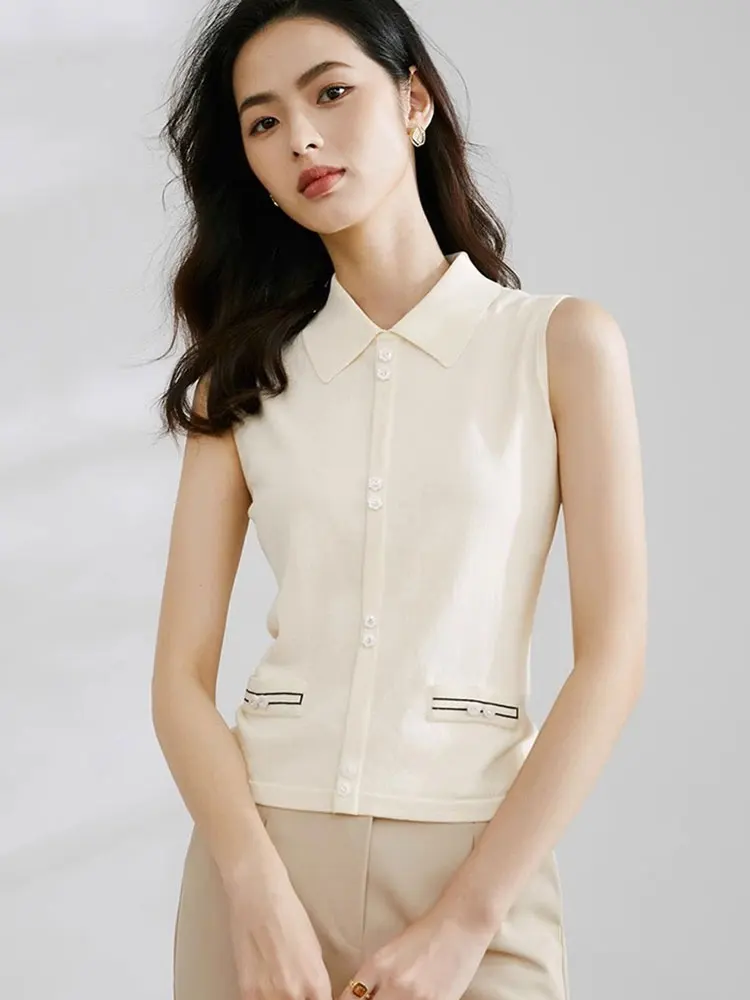 ピュアカラー ニットトップス スリミング スタイリッシュ 通勤 シンプル ベーシック イート ファッショナブル 韓国風 スリム レギュラーフィット 春デザイン