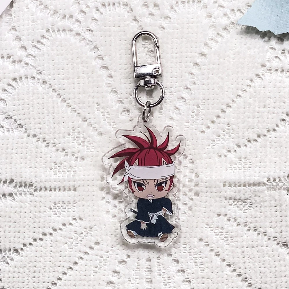 1/13PCS Anime Characters BLEACH Acrylic Keychain Accessories Creative​ Keyrings Friends Gifts Funny Bag Charms Backpack Pendant