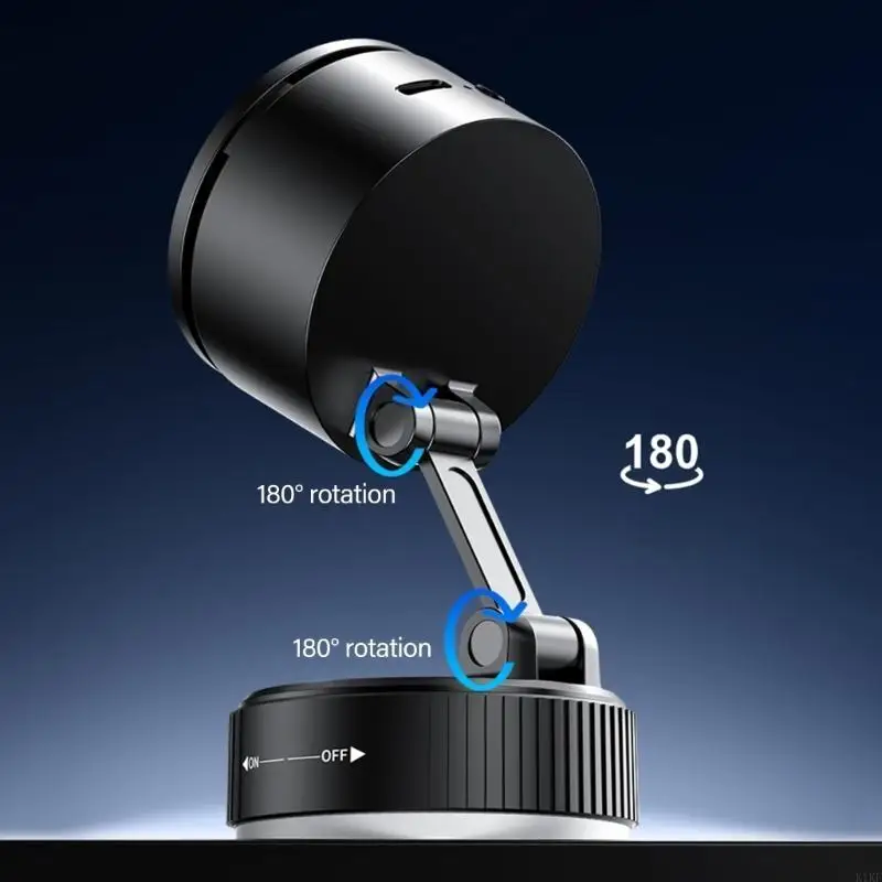 Магнитная автомобильная панель держателя телефона с беспроводным динамиком для телефона 16 15 14 13 Вращающаяся всасывающая