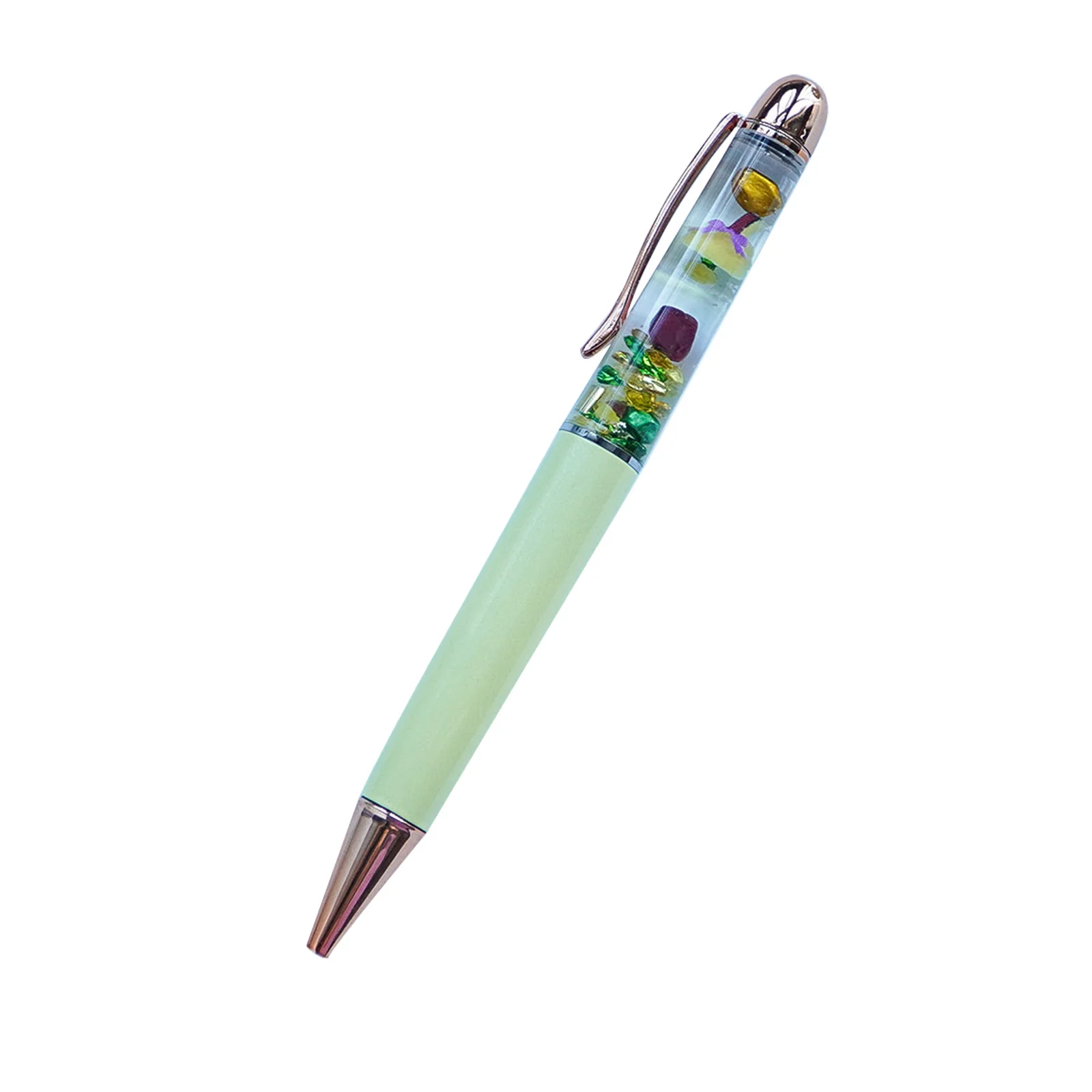 Halloween Broom Fun Pens Cute Floater Floating Liquid Writing Journaling Office Pen Novelty Gag Gifts