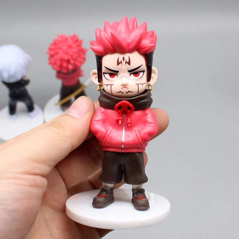 10.5cm Itadori Yuji Jujutsu Kaisen Sukuna Action Figure Gojo Megumi Geto Suguru Nobara Kugisaki Figure Anime PVC Collection Toys