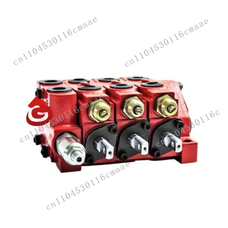 Gkv50 20-60L/min Three-Way 350bar Sectional Directional Control Valve Rubber Cast Iron 3/4 Port for Efficiency Fluid Management