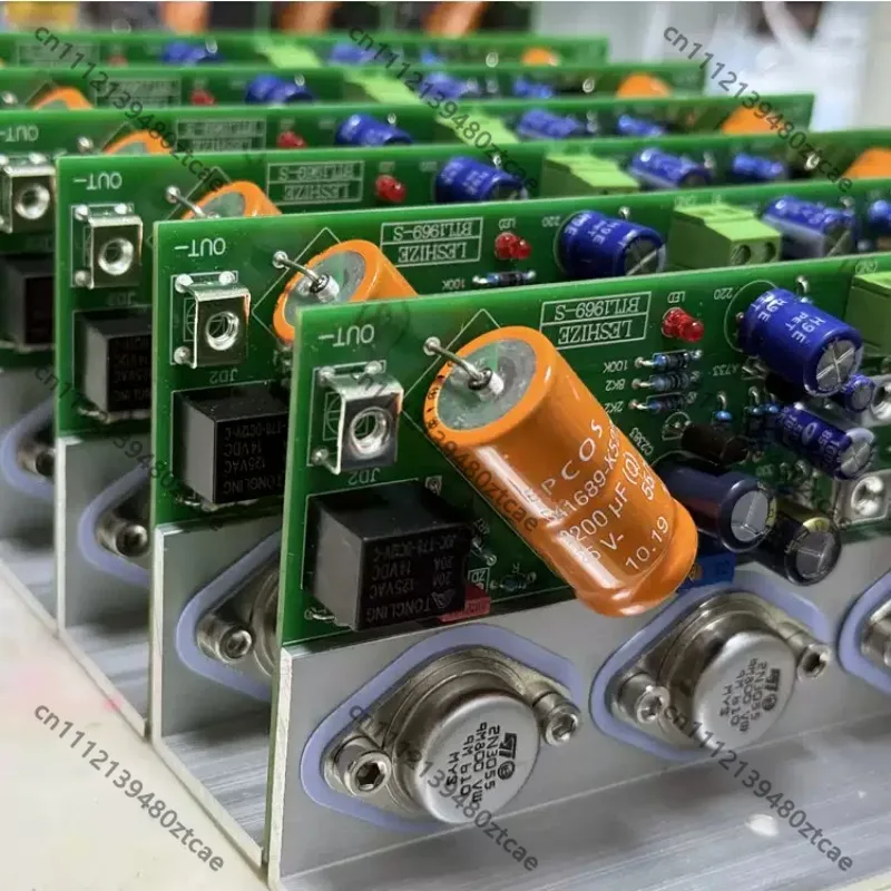 Classic 1969 Discrete Class A Audio Power Amplifier Board Dual Channel Discrete Component Design For Home Sound Equipment