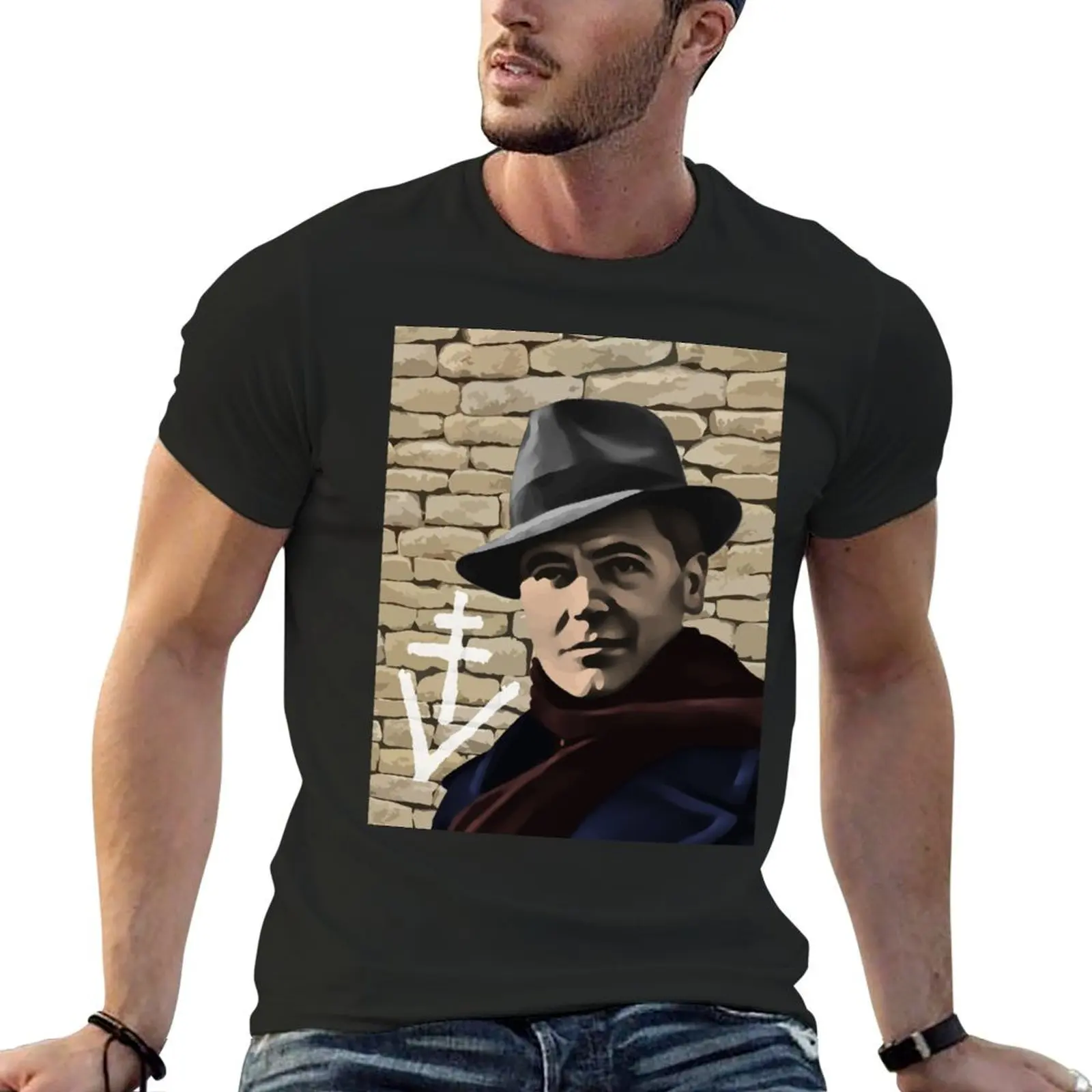 Jean Moulin T-Shirt vintage anime shirt basketball graphic tees customs plain luxury clothes men