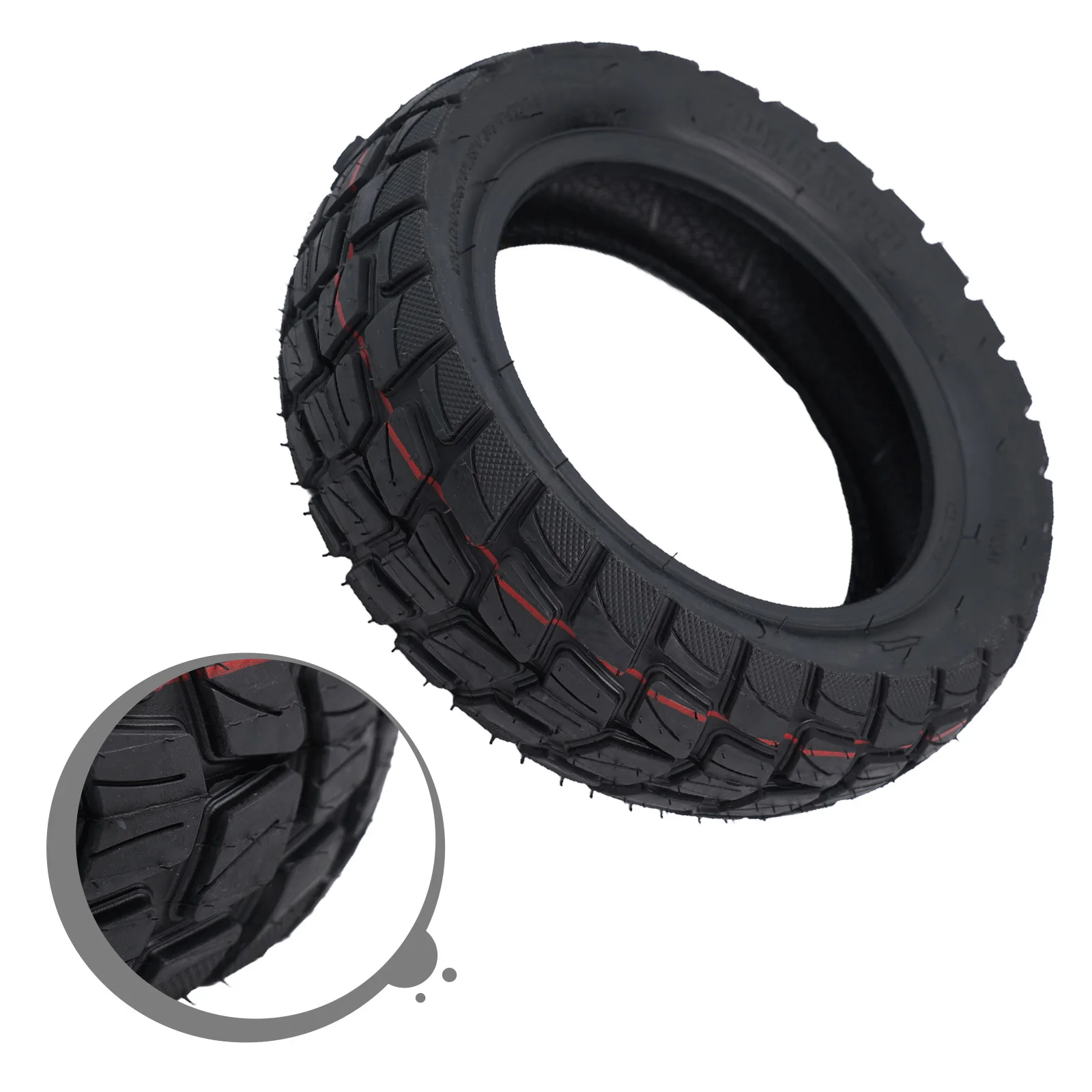 1pc Outer Tyre 10 Inch 255x80 Off-road Rubber Outer Tire Replacement For-Zero 10X Electric Scooter Balance Car Accessories