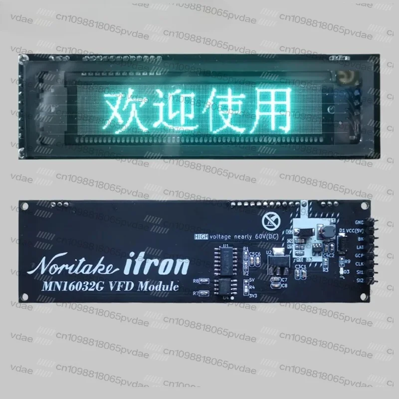 modulo-mn16032g-noritake-display-vfd-a-matrice-di-punti-stm32-schermo-fluorescente-itron