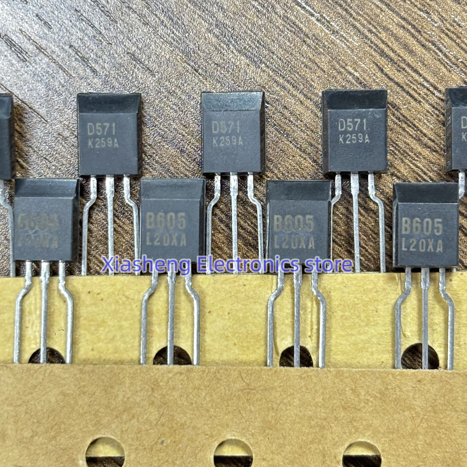 New Original 5Pairs 2SD571 D571 + 2SB605 B605 TO-92L Transistor In Stock Good Quality