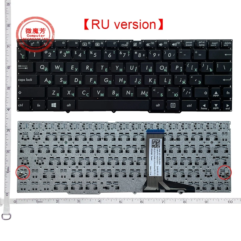 

RU black New FOR ASUS FOR Transformer Book T100 T100TA T100A T100C T100T T100TAF T100TAL T100TAM T100TAR Laptop Keyboard Russian
