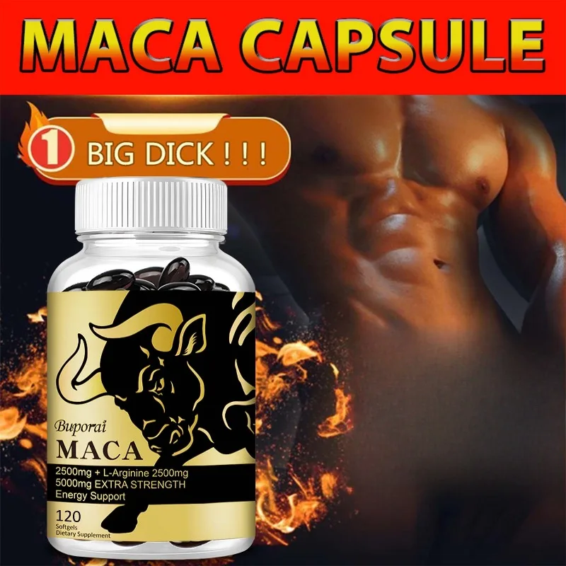 

Maca Root Capsules - Improve Athletic Performance and Endurance, Improve Mood, Boost Energy Production, and Strengthen Immunity
