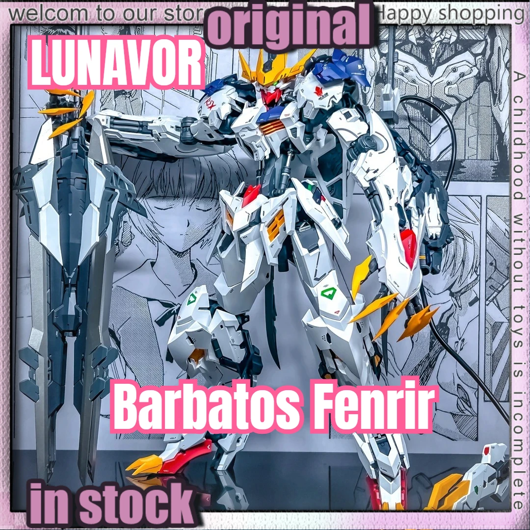 

Сборная модель LUNAVOR MG 1/100 Wolf King Barbatos Fenrir ASW-G-08, фигурка-робот Fenrir Barbatos, пластиковая игрушка, подарок