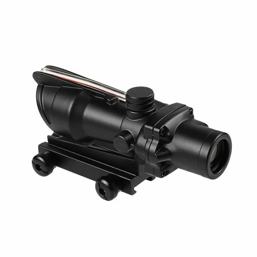 4x32 الألياف البصرية الأحمر الأخضر شيفرون الصليب مضيئة نطاق البصر التكتيكي