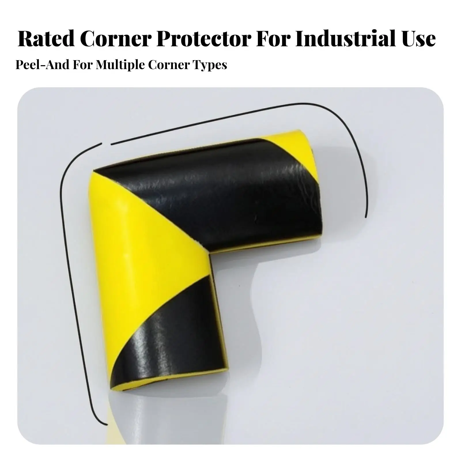 Industrial Corner Guard Long-Lasting L-Shaped Corner Guard Anti-Collision