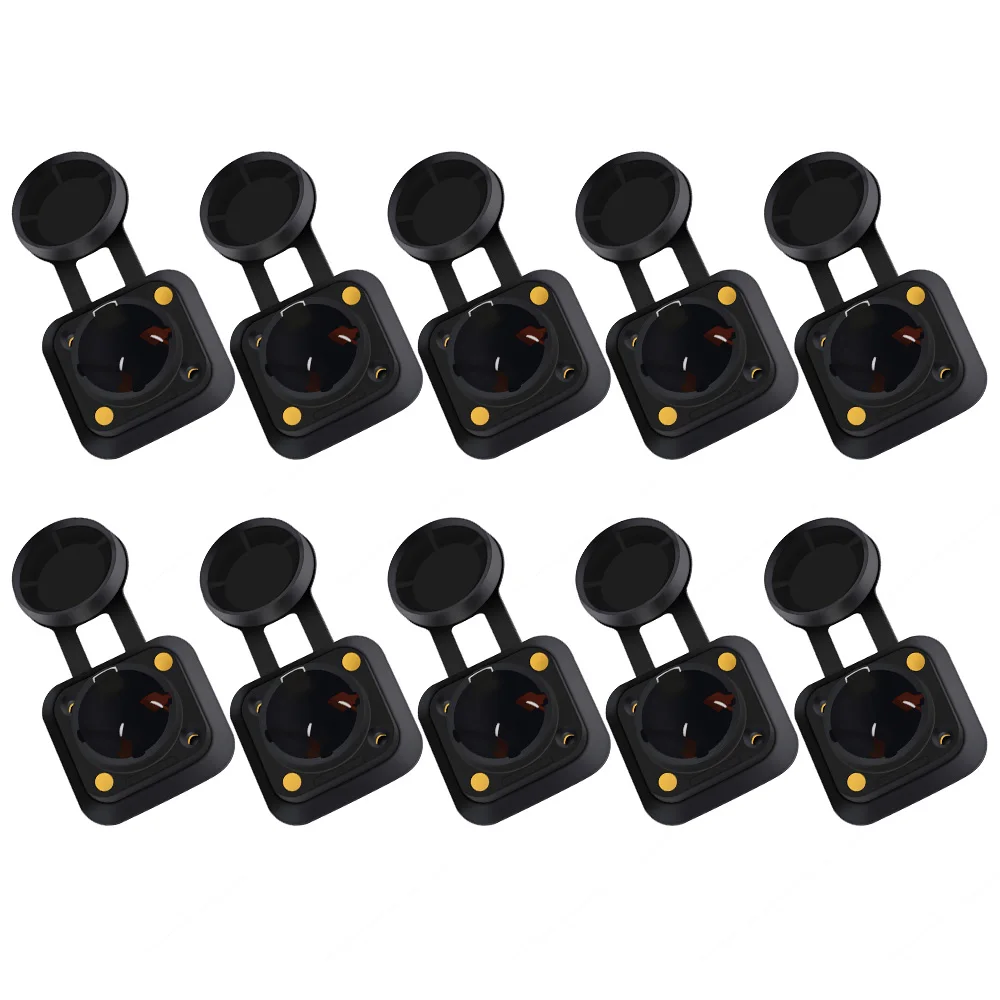 10 Stück neue IP65 wasserdichte Verriegelung PowerCon-Chassis-Anschlüsse NAC3MPX oder NAC3MX-W + NAC3FPX + Powercon True Connector NAC3FX-W